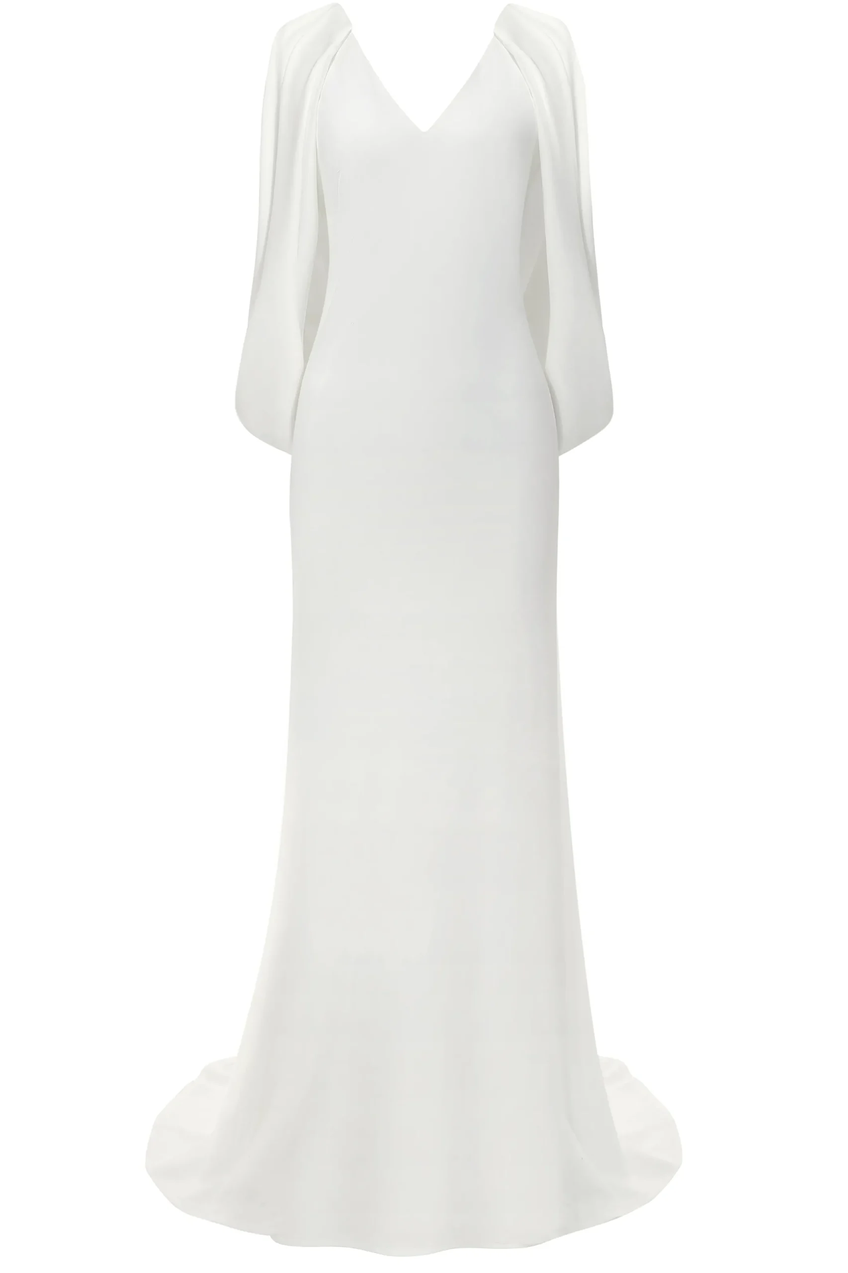 BABEYOND Formal Dresses | Evening Dresses<Elegant Low Back Couture Draped Cape Evening Gown
