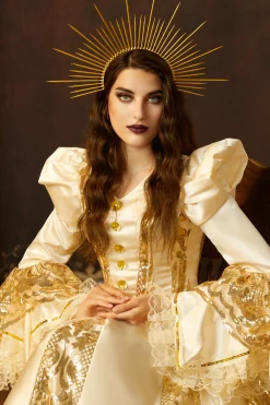 BABEYOND Halo Crown<Elegant Sunburst Greek Goddess Halo Crown