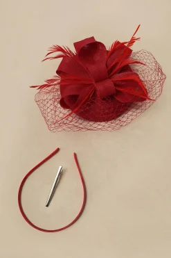 BABEYOND Fascinators | Lady<Elegant Veil Tea Party Fascinator
