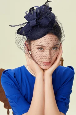BABEYOND Fascinators | Lady<Elegant Veil Tea Party Fascinator