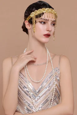 BABEYOND Rhinestone | Chain<Embellished Crystal Rhinestone Chain Headband