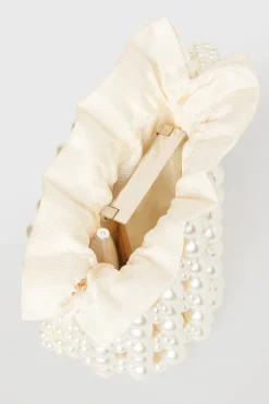 BABEYOND Handbags<Embellished Pearl Reticulated Evening Handbag