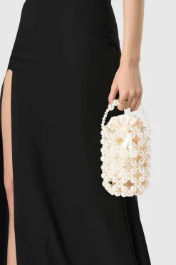 BABEYOND Handbags<Embellished Pearl Reticulated Evening Handbag