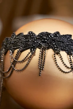 BABEYOND Rhinestone | Chain<Embellished Rhinestone Chain Headband
