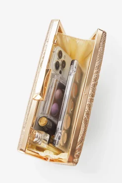 BABEYOND Handbags | Casual<Embellished Rhinestone Cocktail Clutch Purse