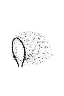 BABEYOND Fascinators<Exquisite Veil Beaded Derby Fascinator