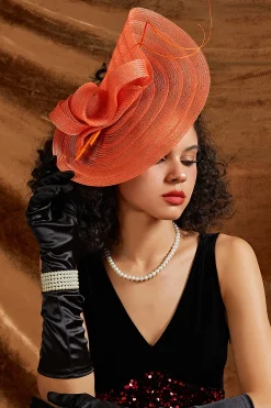 BABEYOND Fascinators<Exquisite Wide-Brim Floral Fascinator