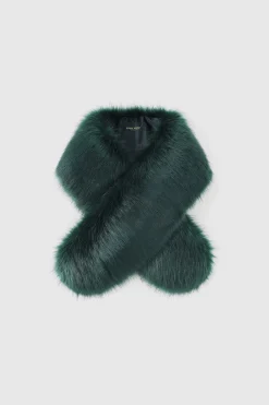 BABEYOND Shawls & Scarves | Vintage<53.9" Faux Fur Shoulder Collar Scarf