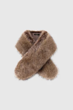 BABEYOND Shawls & Scarves | Vintage<47.2" Faux Fur Shoulder Collar Scarf