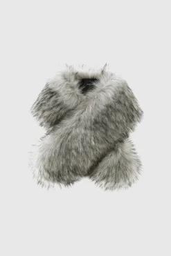 BABEYOND Shawls & Scarves | Vintage<47.2" Faux Fur Shoulder Winter Scarf