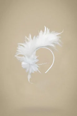 BABEYOND Fascinators<Feather Flower Headband Fascinator