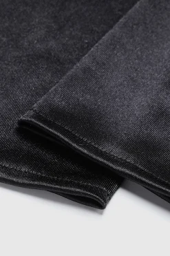 BABEYOND Gloves<17.7'' Finger Loop Satin Stretchy Gloves
