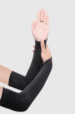 BABEYOND Gloves<19'' Finger Loop Satin Stretchy Gloves