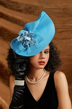 BABEYOND Fascinators<Floral Embellished Asymmetrical Fascinator