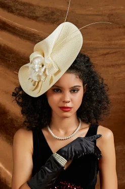 BABEYOND Fascinators<Floral Embellished Asymmetrical Fascinator