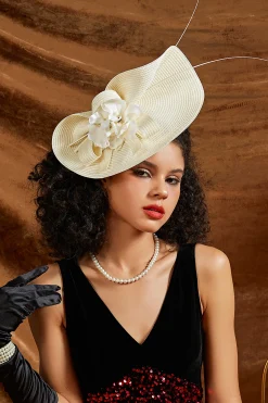 BABEYOND Fascinators<Floral Embellished Asymmetrical Fascinator