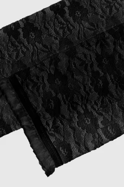BABEYOND Gloves<18.1" Floral Lace Long Stretchy Gloves