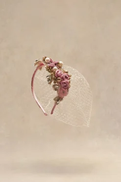 BABEYOND Fascinators | Lady<Flowery Tea Party Veil Fascinator