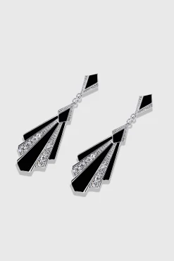 BABEYOND Earrings | Vintage<Geometric Crystals Color Block Earrings