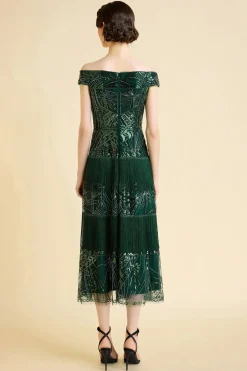 BABEYOND Evening Dresses | Formal Dresses<Geometric Embroidery Single Shoulder Evening Gown
