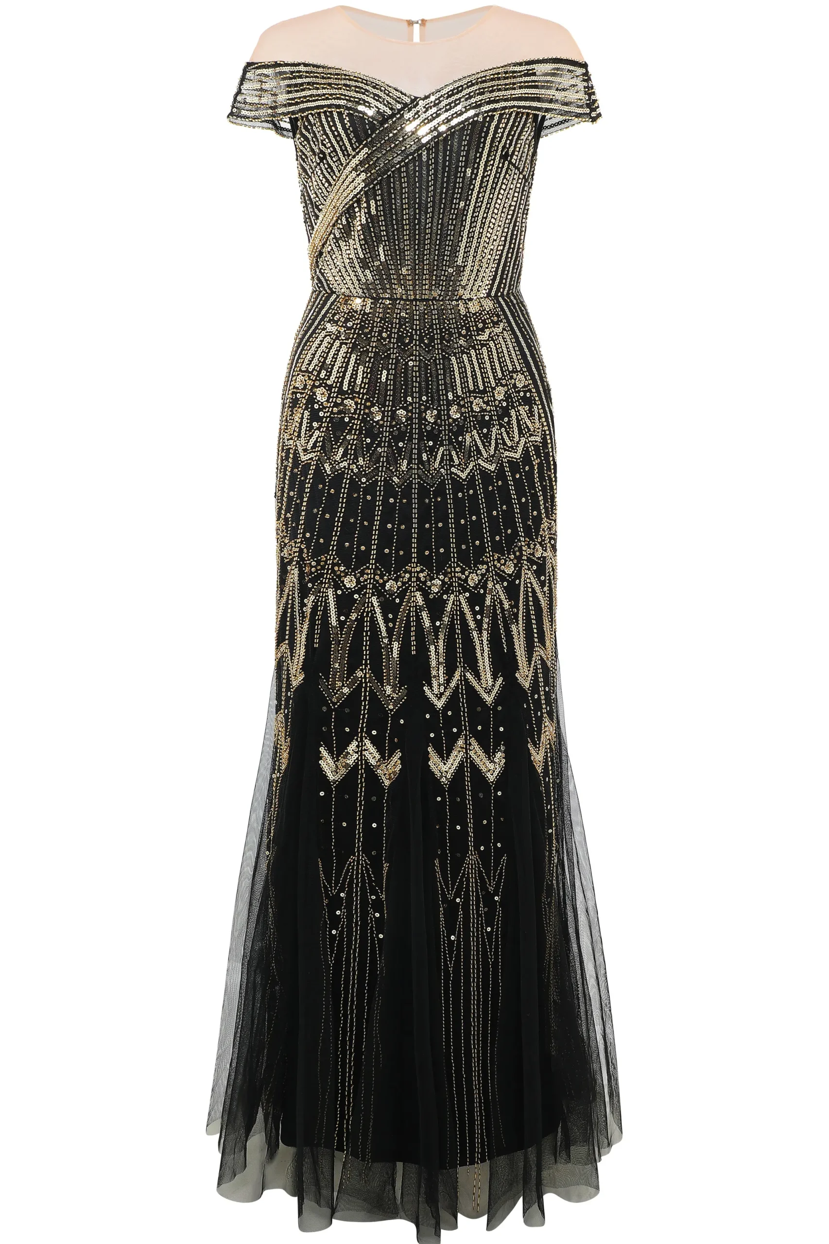 BABEYOND Evening Dresses | Formal Dresses<Geometric One-Shoulder Mermaid Evening Gown
