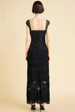 BABEYOND Evening Dresses | Wedding Dresses<Geometric Rhinestone Fringe Evening Gown