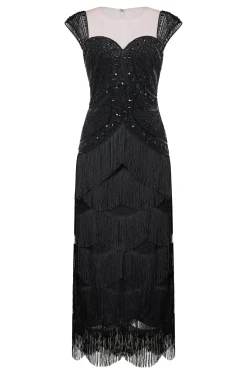 BABEYOND Evening Dresses | Wedding Dresses<Geometric Rhinestone Fringe Evening Gown