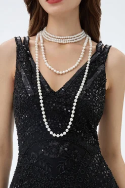 BABEYOND Necklaces | Pearl<Glamorous Multi Layer Pearl Necklace Set