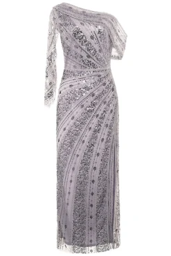 BABEYOND Evening Dresses | Wedding Dresses<Glittering Draped Off-Shoulder Evening Gown