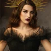 BABEYOND Halo Crown<Glittering Greek Goddess Sunburst Halo Crown