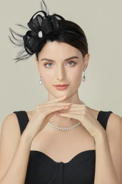 BABEYOND Fascinators<Graceful Tea Party Derby Fascinator