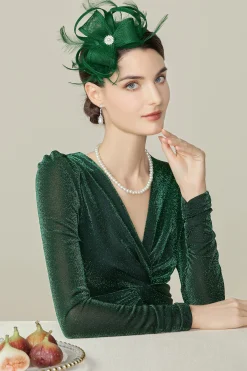 BABEYOND Fascinators<Graceful Tea Party Derby Fascinator