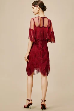 BABEYOND Flapper Dresses | Fringe<Gracefully Swaying Fringe Flapper Dress