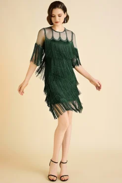 BABEYOND Flapper Dresses | Fringe<Gracefully Swaying Fringe Flapper Dress