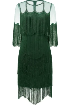 BABEYOND Flapper Dresses | Fringe<Gracefully Swaying Fringe Flapper Dress