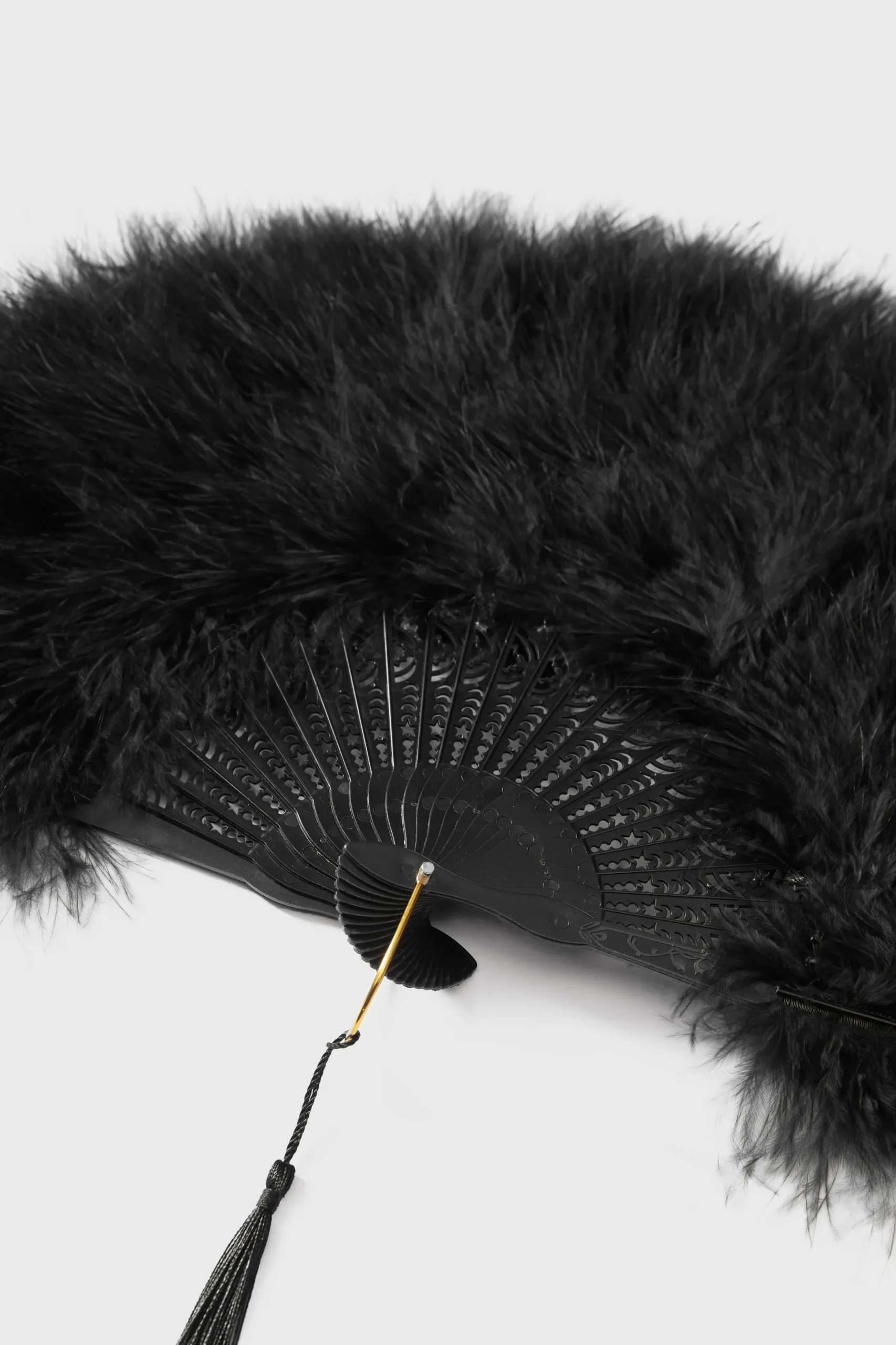 BABEYOND Fans | Vintage<Handheld Marabou Feather Vintage Fan