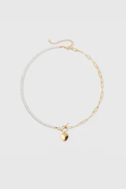 BABEYOND Necklaces | Pearl<Heart-Shaped Pendant Pearl Necklace
