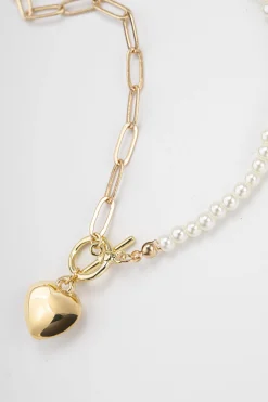 BABEYOND Necklaces | Pearl<Heart-Shaped Pendant Pearl Necklace