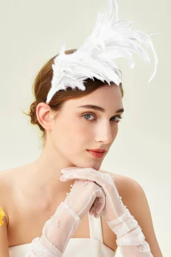 BABEYOND Fascinators<Kentucky Feather Headband Fascinator