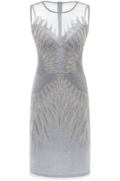 BABEYOND Flapper Dresses | Sequin<La Revue Nègre Feather Embroidery Flapper Dress