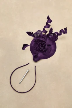BABEYOND Fascinators<Lofty Pillbox Rose Fascinator