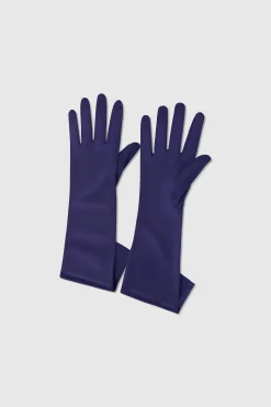 BABEYOND Gloves | Flapper<15" Long Satin Stretchy Flapper Gloves