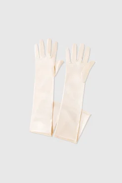 BABEYOND Gloves | Vintage<21.6" Long Satin Stretchy Flapper Gloves