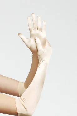BABEYOND Gloves | Vintage<21.6" Long Satin Stretchy Flapper Gloves