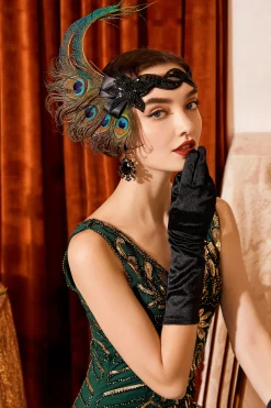 BABEYOND Gloves | Lady<15" Long Stretchy Satin Flapper Gloves