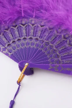 BABEYOND Fans<Luxurious Fluffy Feather Fan