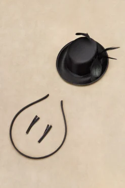 BABEYOND Fascinators<Mini Top Hat Feather Fascinator