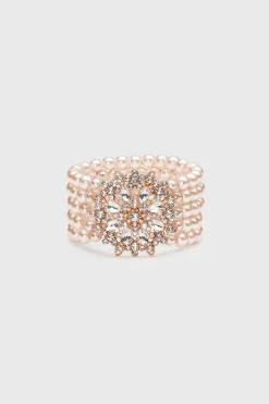 BABEYOND Bracelets | Pearl<Multilayer Zircon Pearl Elastic Bracelet