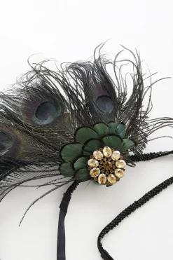 BABEYOND Feather<Nymph Peacock Feather Headpiece