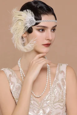BABEYOND Feather<Nymph Peacock Feather Headpiece